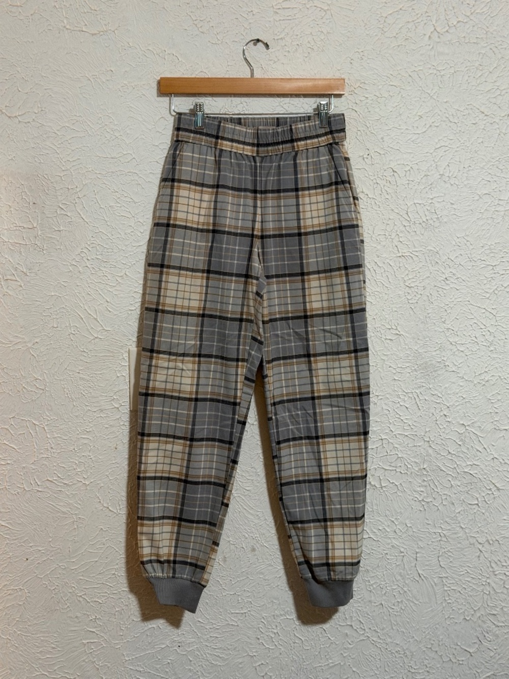 LOFT Outlet Women’s High Rise Plaid Jogger Pants Size XS